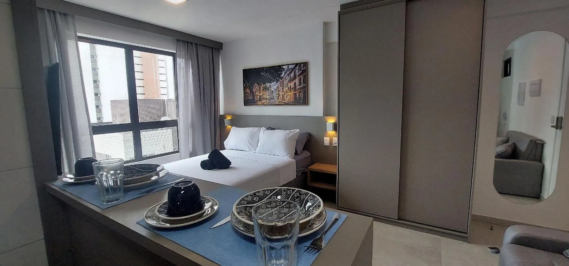 Flat Studio Em Boa Viagem No Allure Residence Recife