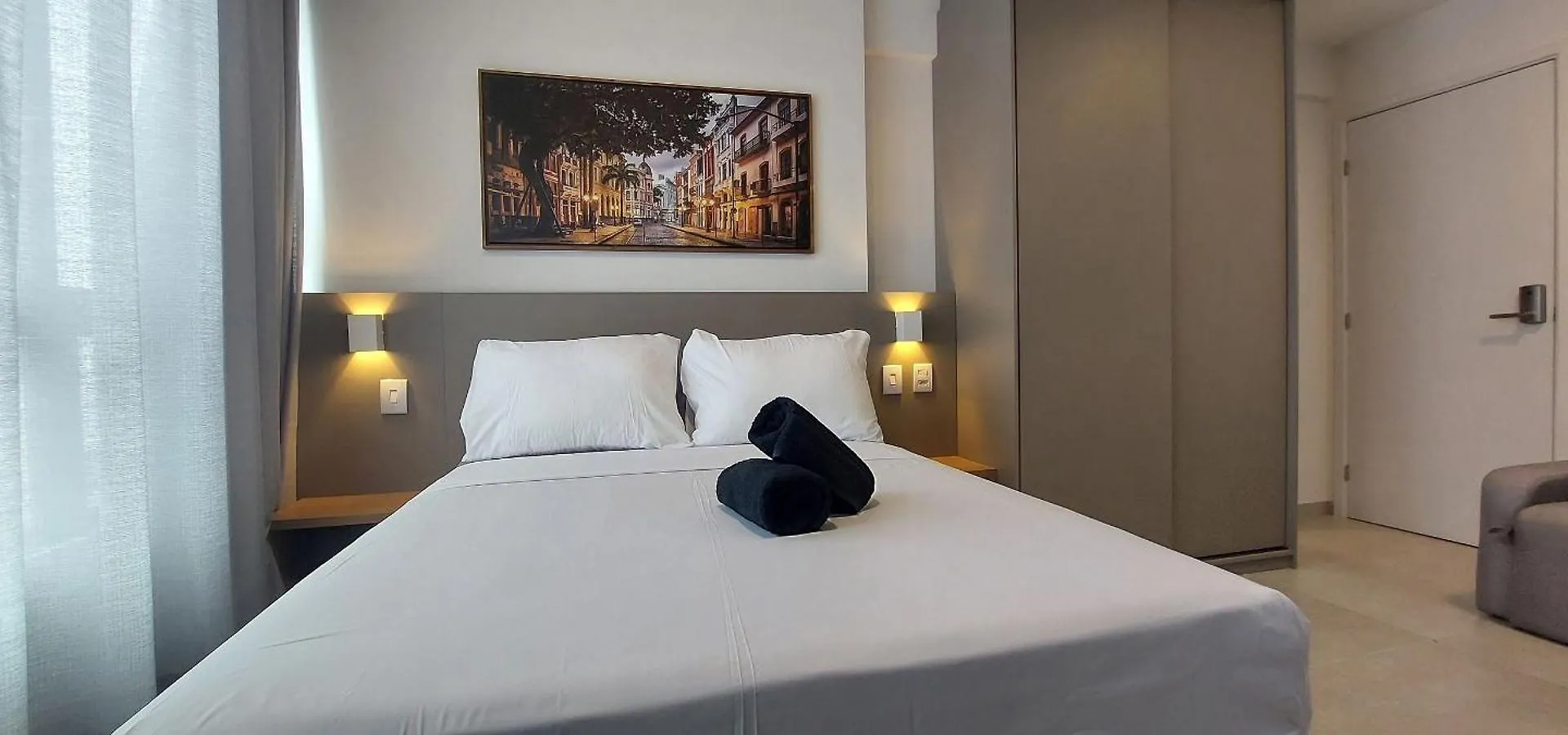 Flat Studio Em Boa Viagem No Allure Residence Recife 0*,