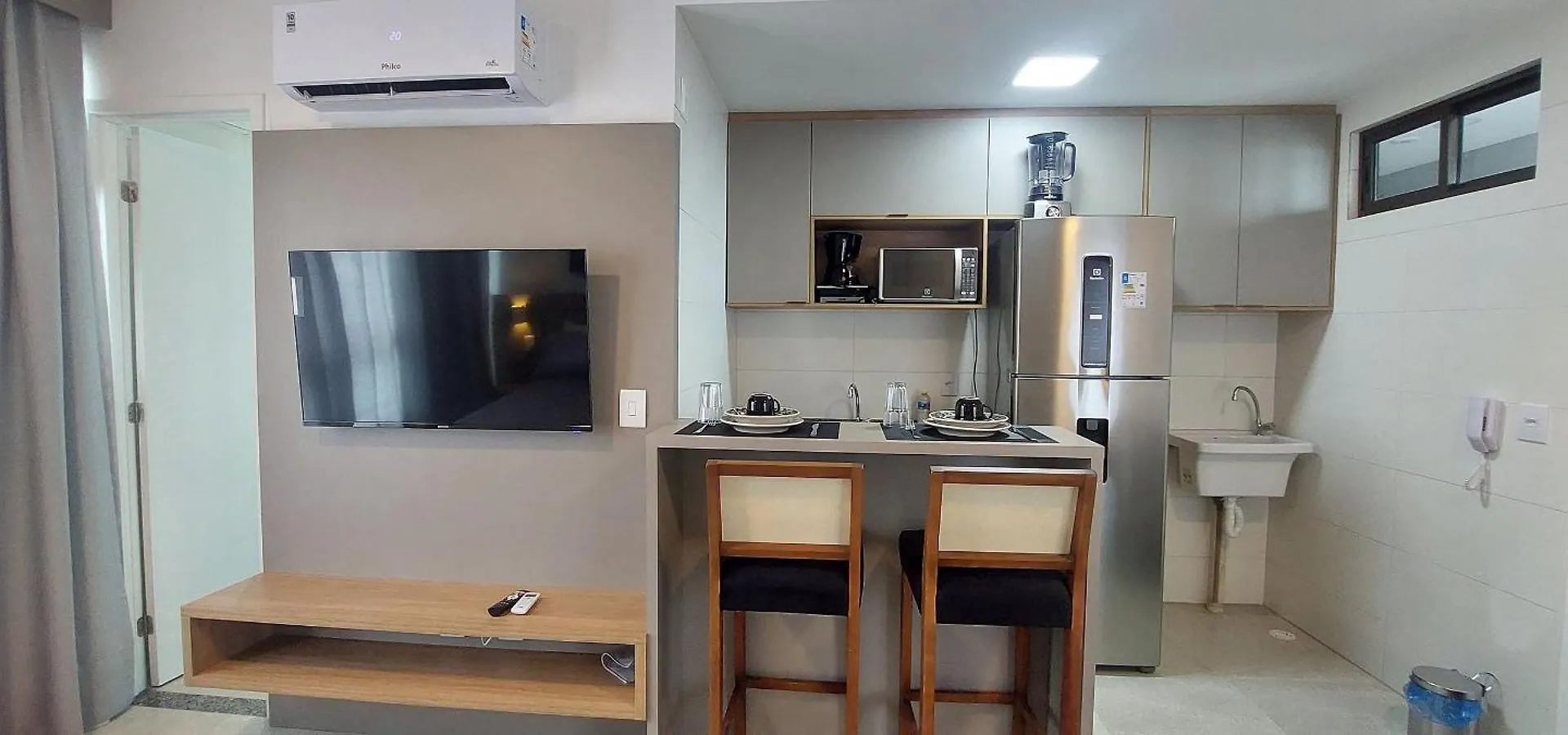 Flat Studio Em Boa Viagem No Allure Residence Recife 0*,