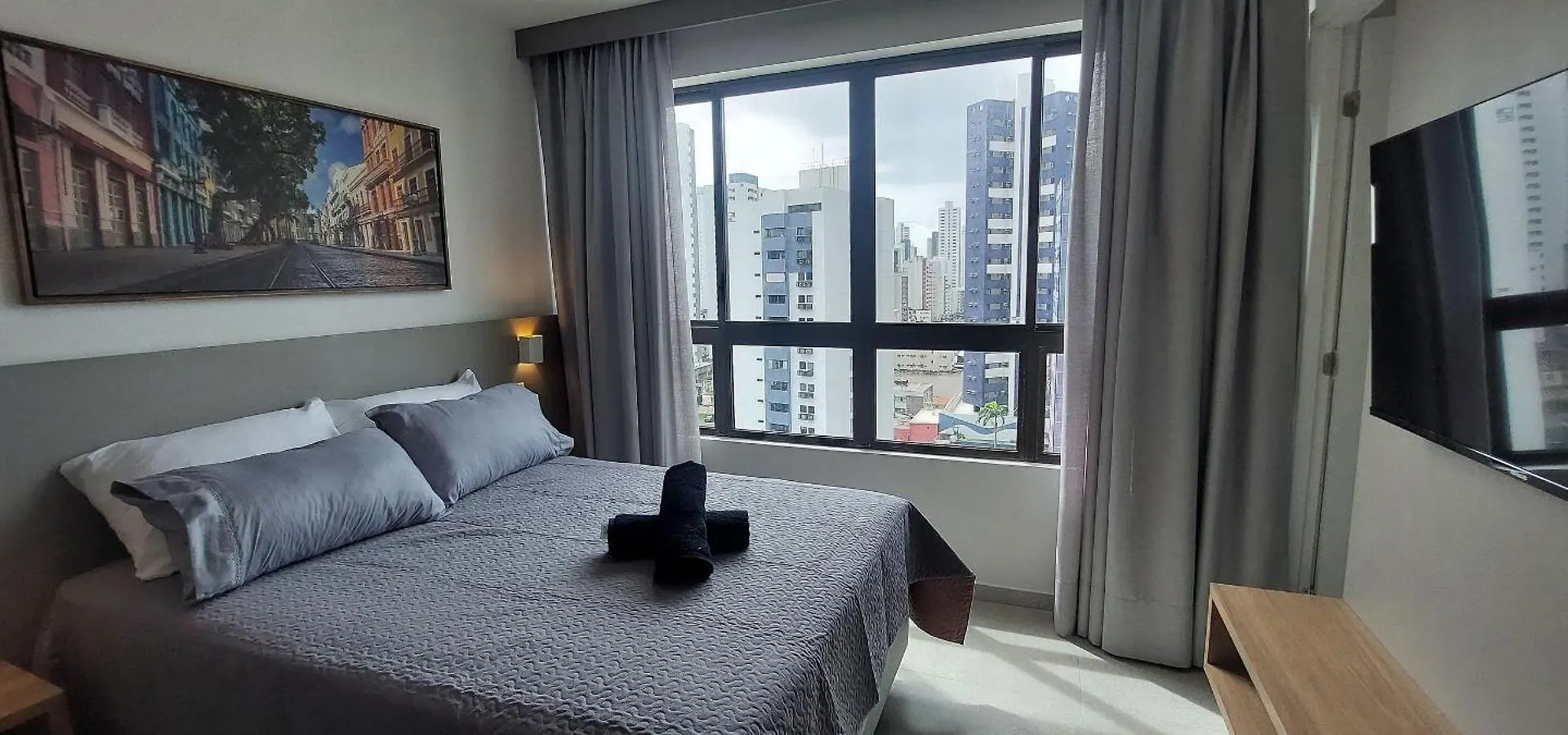 Flat Studio Em Boa Viagem No Allure Residence Recife 0*,