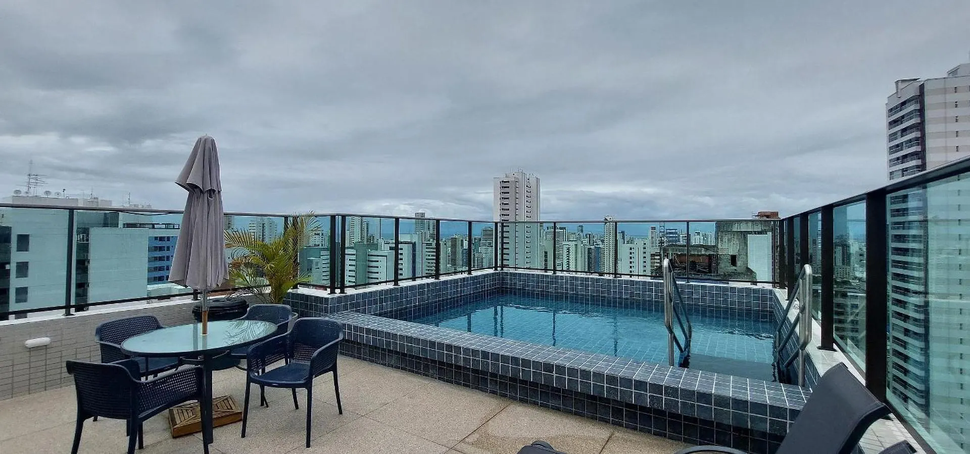 Flat Studio Em Boa Viagem No Allure Residence Recife Brazílie